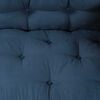 vidaXL Sofa pude 3 pcs Indigo Stof