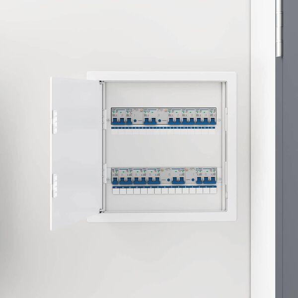 vidaXL Adgangspaneler Hvid 30 x 30 cm ABS Plastik