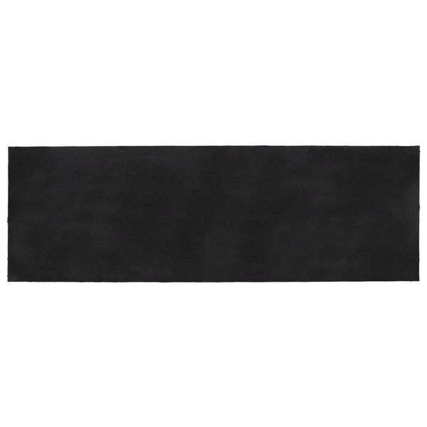 vidaXL dørmåtte 100x300 cm tuftet coir mørkegrå