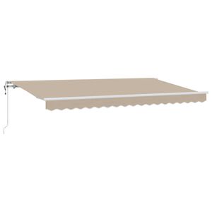 vidaXL Markiseramme Hvid 300 x 250 cm Aluminium