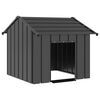 vidaXL hundehus med tag 85x107x81 cm galvaniseret st&aring;l