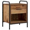 vidaXL Natskab Gammelt tr&aelig; 40 x 30 x 50 cm Konstrueret tr&aelig;