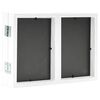 vidaXL folderamme til 3 billeder 22x15 cm + 2x(10x15 cm) hvid