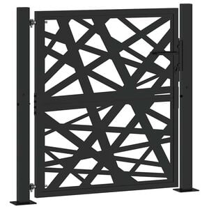 vidaXL havel&aring;ge sort 100x100 cm st&aring;llampedesign