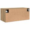 vidaXL Vægskab artisan eg 80 x 36.5 x 35 cm Konstrueret træ