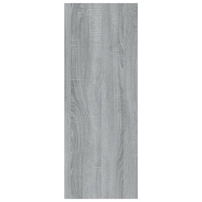 vidaXL konsolbord 78x30x80 cm konstrueret træ grå sonoma-eg