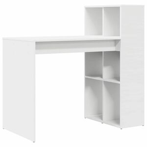 vidaXL Bord Hvid Konstrueret tr&aelig; 108 x 55 x 103.5 cm