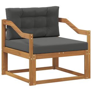 vidaXL Udend&oslash;rs Mellem Sofa Naturfarvet