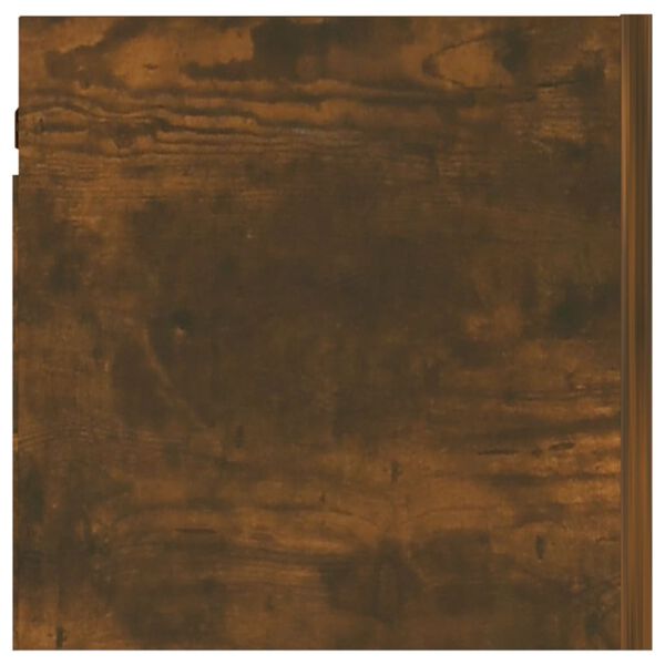 vidaXL væghængte tv-skabe 8 stk. 30,5x30x30 cm røget egetræsfarve