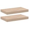 vidaXL v&aelig;ghylder 2 stk. 40x23,5x4 cm konstrueret tr&aelig;