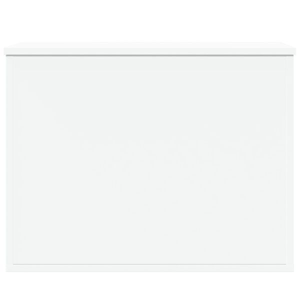 vidaXL opbevaringsboks 60x42x46 cm konstrueret træ hvid