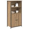 vidaXL Highboard Artisan Egetr&aelig; 62 x 36 x 121,5 cm Konstrueret tr&aelig;