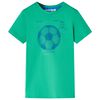 vidaXL T-shirt til b&oslash;rn str. 140 gr&oslash;n