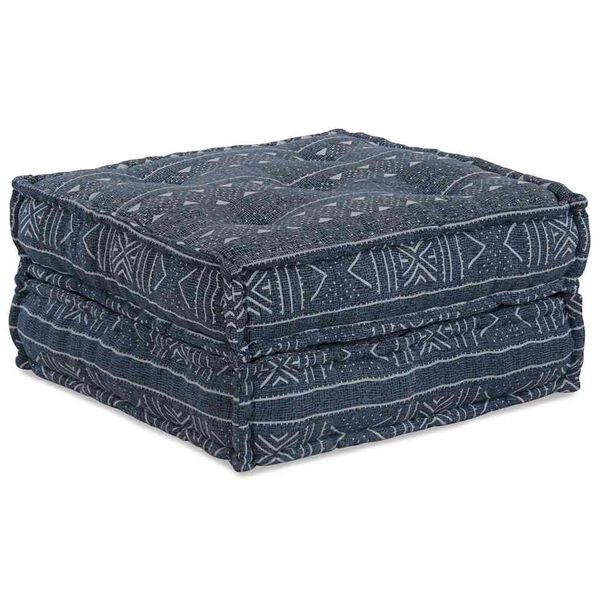 vidaXL Modulsofa Indigo Print 70 x 70 x 36 cm Stof