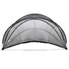 vidaXL Pool Dome Sort 500 x 500 x 236 cm