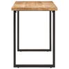 vidaXL spisebord 110x55x75 cm massivt mangotr&aelig;