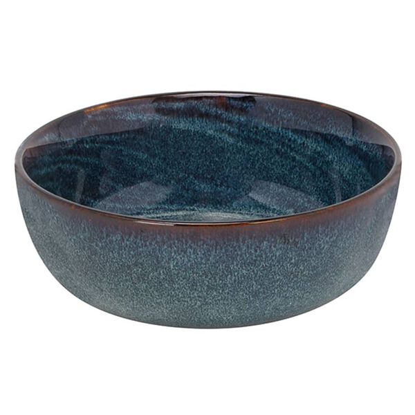 Cosy & Trendy sk&aring;le med cirkler 6 stk. Atlantis &Oslash;16,5 cm bl&aring;