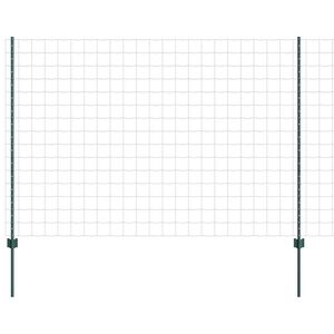 vidaXL Hegn med post Gr&oslash;n