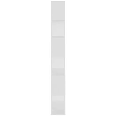 vidaXL bogreol/rumdeler 80x24x186 cm spånplade hvid