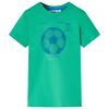 T-shirt til b&oslash;rn str. 128 gr&oslash;n