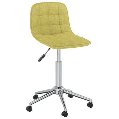 vidaXL drejelige spisebordsstole 2 stk. stof grøn