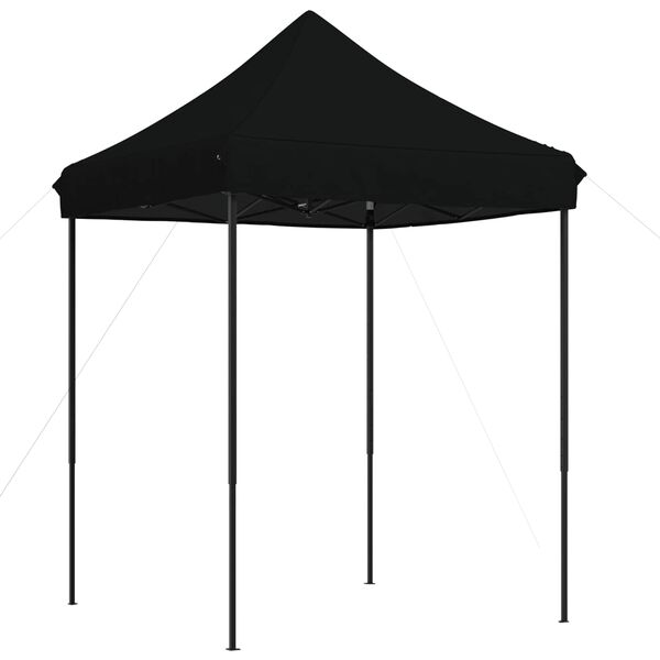 vidaXL Party Tent Sort 200 x 200 x 306 cm Oxford stof