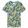 vidaXL Kort&aelig;rmet T-shirt til b&oslash;rn str. 128 flerfarvet