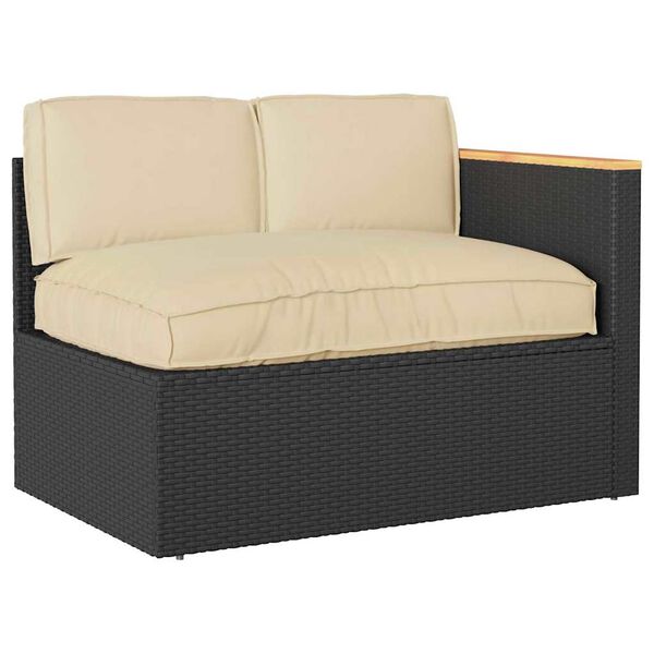 vidaXL Pudes&aelig;t 3 pcs Beige Oxford stof