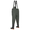 vidaXL waders med støvler grøn str. 42
