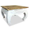 vidaXL sidebord 50x50x35 cm massivt mahognitr&aelig;