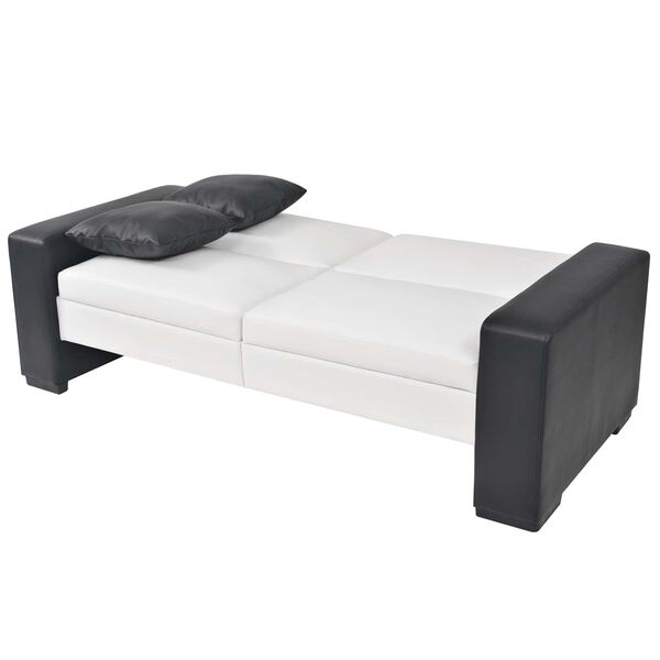 vidaXL Sofa Hvid Stof