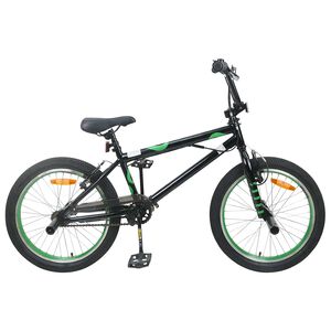 vidaXL BMX Cykel 20 tommer for over 9 &aring;r gammel Sort