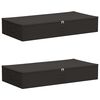 vidaXL Opbevaringskasse 2 pcs Antracit 100 x 50 x 18 cm