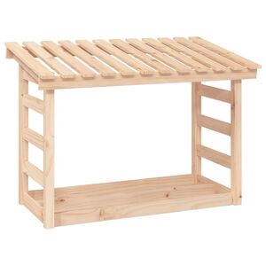 vidaXL br&aelig;ndestativ 108x64,5x78 cm massivt fyrretr&aelig;