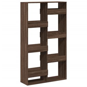 vidaXL rumdeler 100x33x175 cm konstrueret tr&aelig; brun egetr&aelig;sfarve