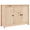 vidaXL sk&aelig;nk 100x35x74 cm massivt fyrretr&aelig;