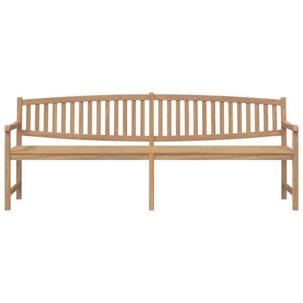 vidaXL haveb&aelig;nk 228x59,5x90 cm massivt teaktr&aelig;