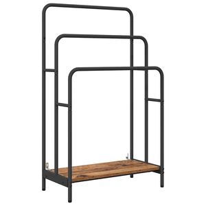 vidaXL T&oslash;jstativ Gammelt tr&aelig; 60 x 30 x 100,5 cm Konstrueret tr&aelig;