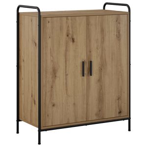 vidaXL Sko skab 76 x 36,5 x 93 cm Konstrueret tr&aelig; Artisan-eg