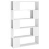 vidaXL bogreol/rumdeler 100x24x155 cm konstrueret tr&aelig; hvid