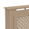 vidaXL radiatorskjuler 112x19x81,5 cm MDF