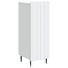 vidaXL Sideboard Hvid 34,5 x 33 x 92 cm Konstrueret tr&aelig;