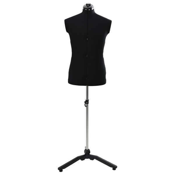 vidaXL Just&eacute;rbar kjoleform til kvinder Sort 37.5-45.5 tommer Stof