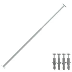 vidaXL sikkerhedsstang til vinduet just&eacute;rbar 710-1200 mm