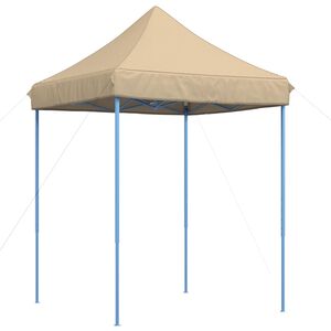 vidaXL Party Tent 200 x 200 x 306 cm Beige Oxford stof