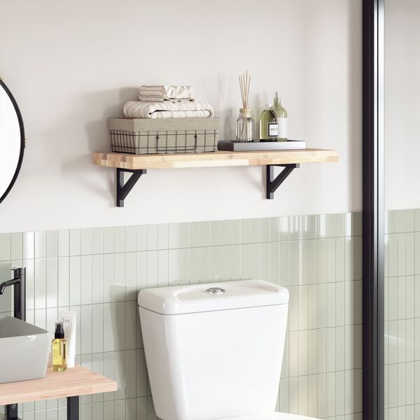 vidaXL bordplade 80x30x4 cm rektangul&aelig;r massivt akacietr&aelig;