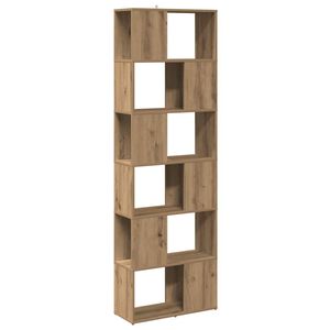 vidaXL bogreol/rumdeler 60x24x186 cm kunsteg