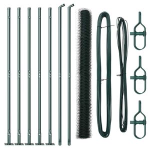 vidaXL Hegnsp&aelig;l Gr&oslash;n