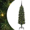 vidaXL Kunstigt juletr&aelig; Gr&oslash;n 120 cm PVC og St&aring;l og Plastik