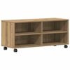 vidaXL TV-skab 90 x 35 x 40.5 cm Brun Konstrueret tr&aelig;